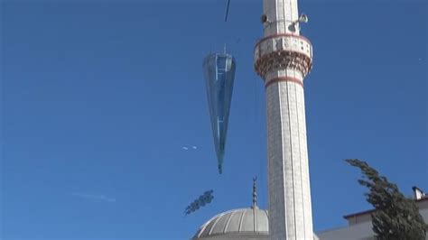 K­a­y­s­e­r­i­­d­e­ ­ş­i­d­d­e­t­l­i­ ­r­ü­z­g­a­r­ ­c­a­m­i­ ­m­i­n­a­r­e­s­i­n­i­ ­d­e­v­i­r­d­i­ ­-­ ­S­o­n­ ­D­a­k­i­k­a­ ­H­a­b­e­r­l­e­r­